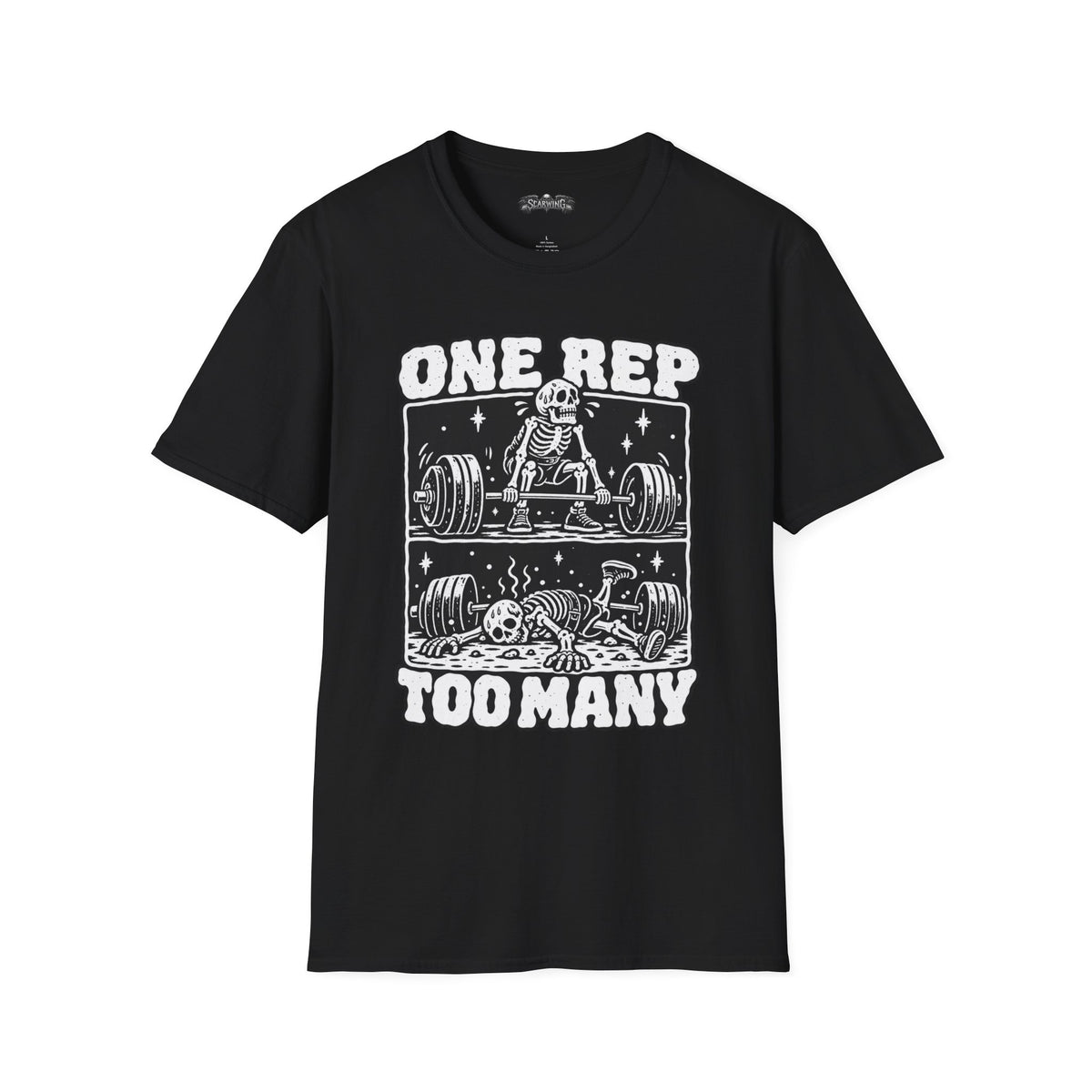 one rep to many Scarwing shirt