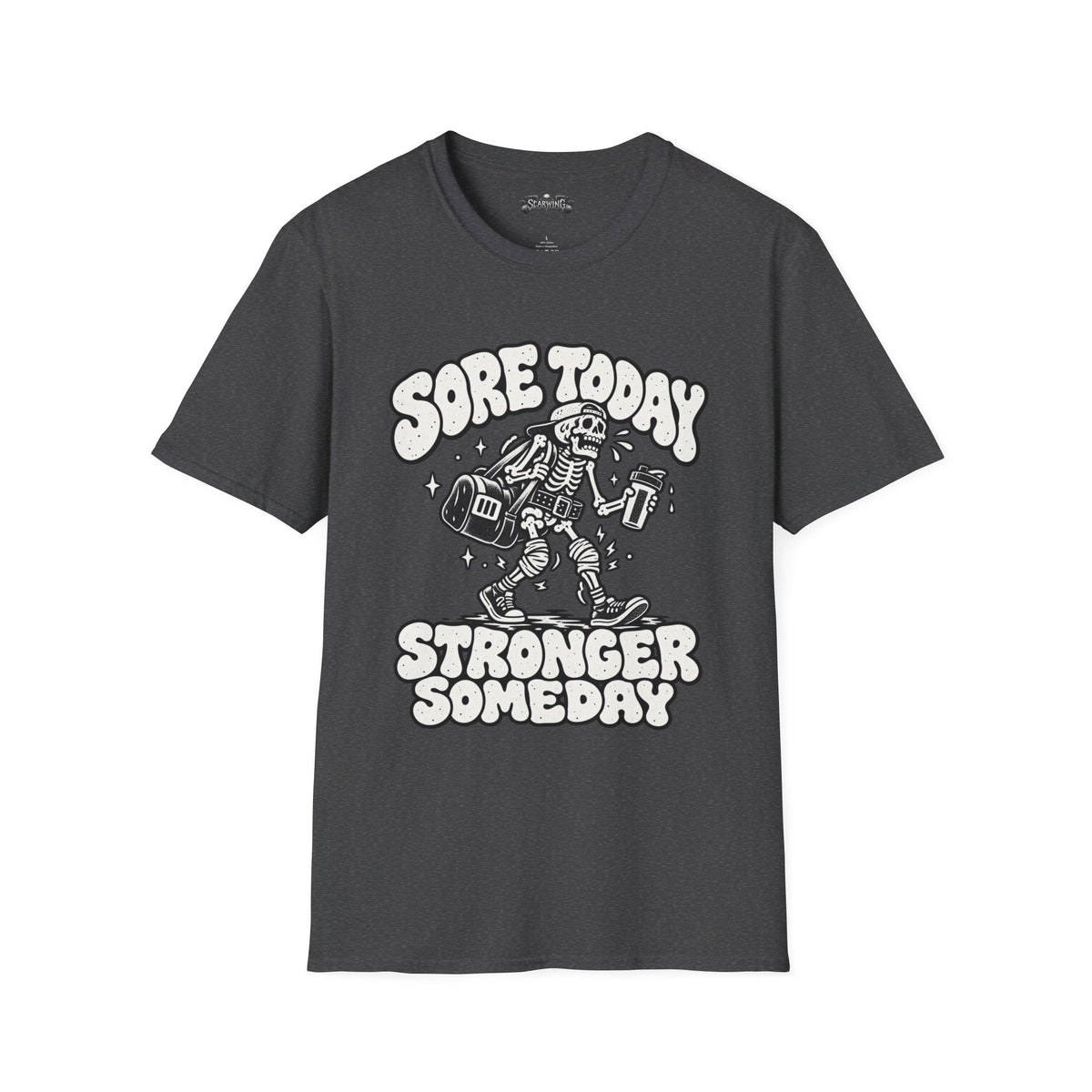 sore today Scarwing shirt