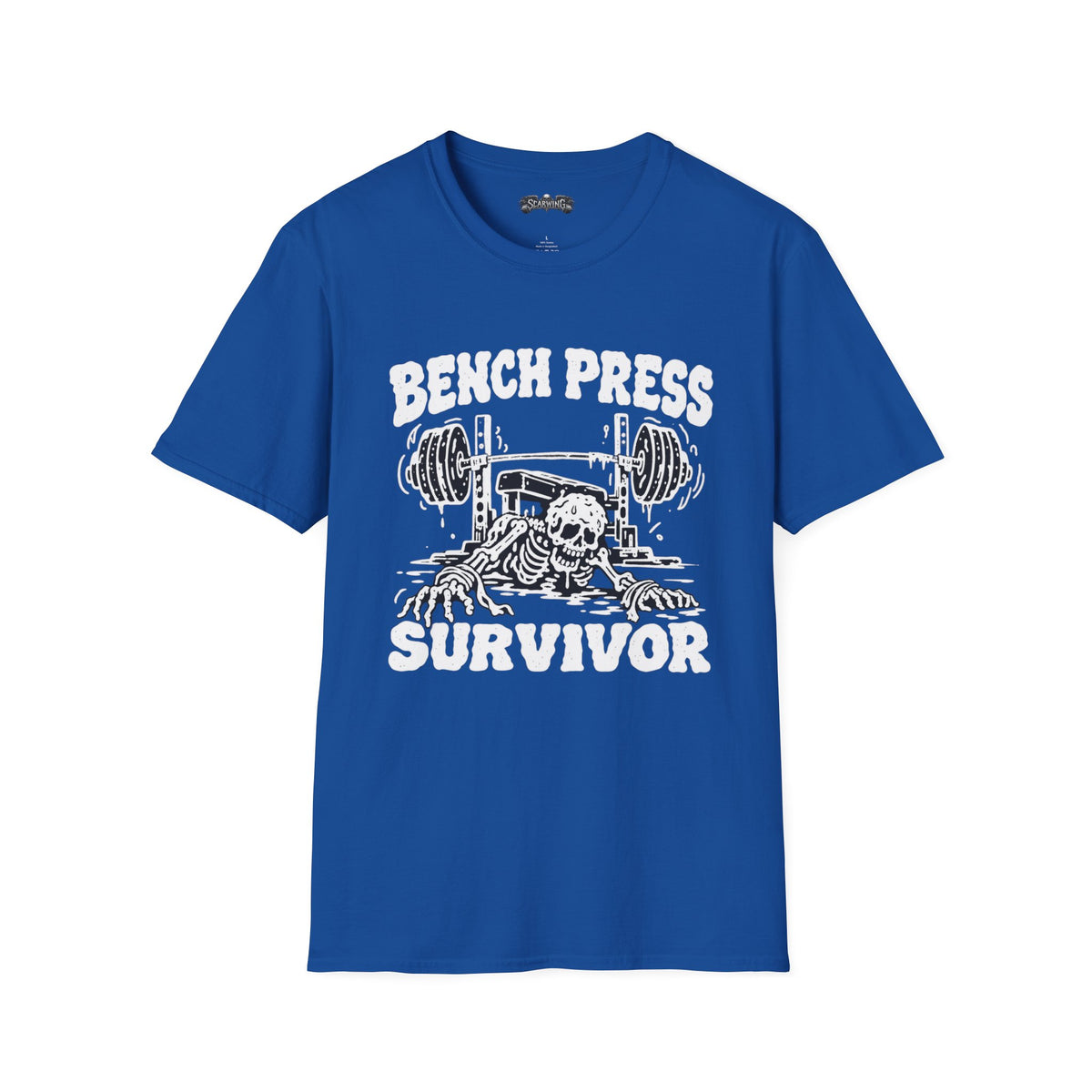 bench press Scarwing shirt