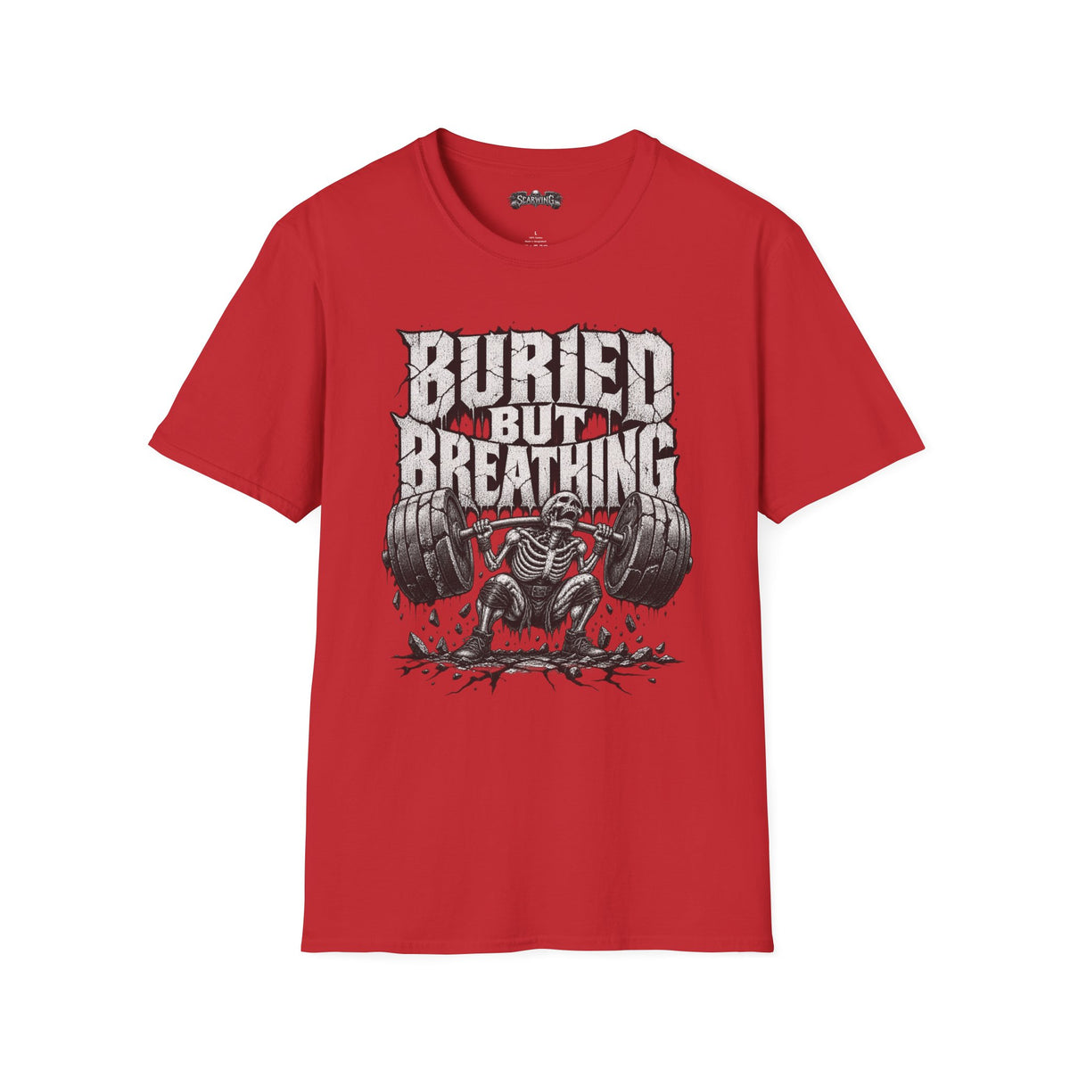 squat of Scarwing shirt