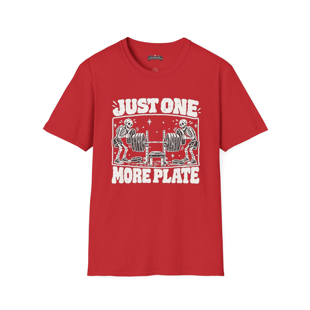plate Scarwing shirt