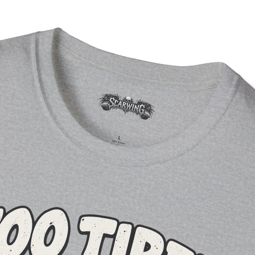 too tired Scarwing shirt