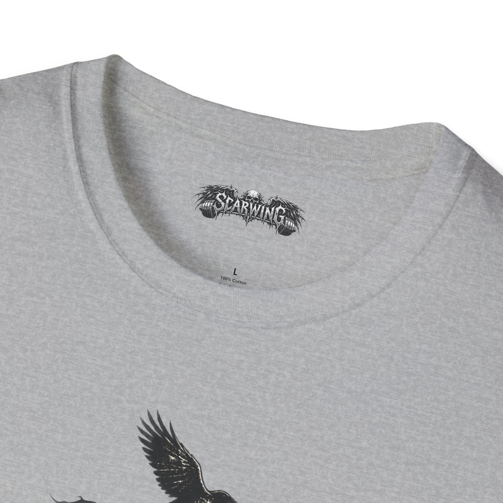 dragging Scarwing shirt