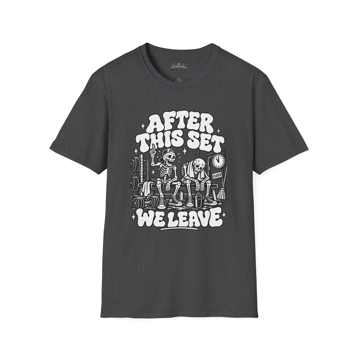 after this set Scarwing shirt