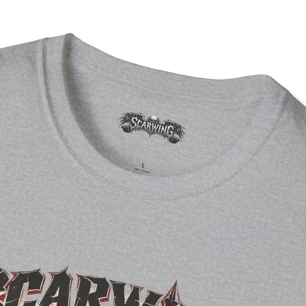 sled wolf Scarwing shirt