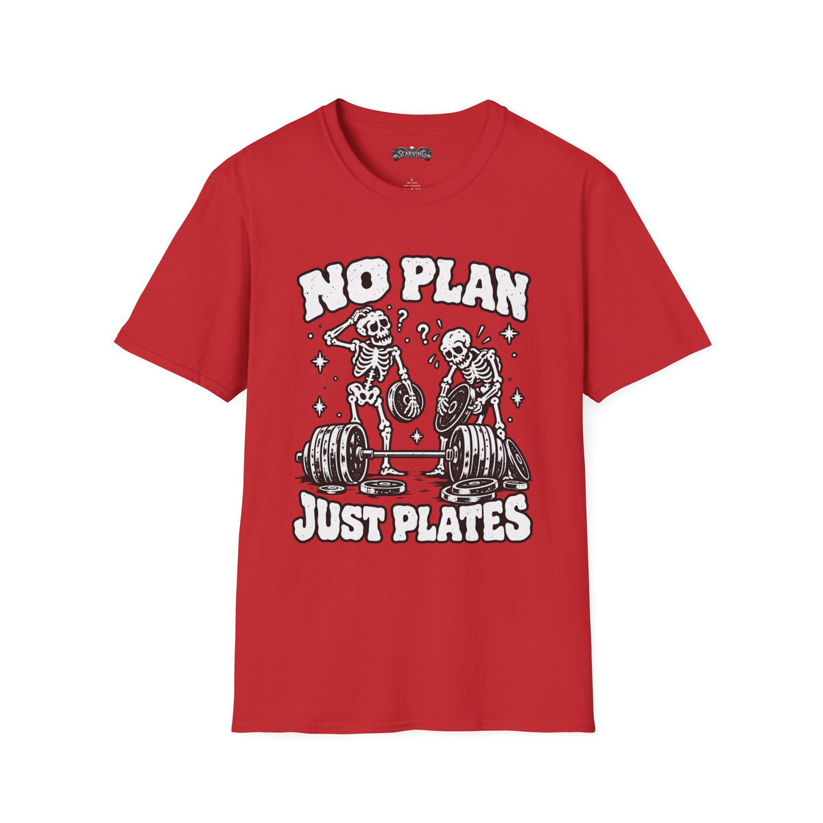 no plan Scarwing shirt
