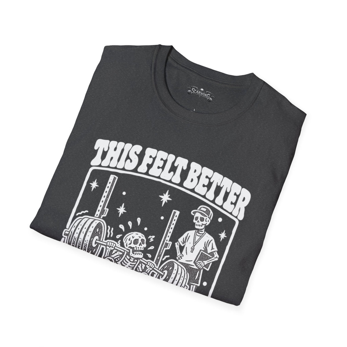 warm up Scarwing shirt