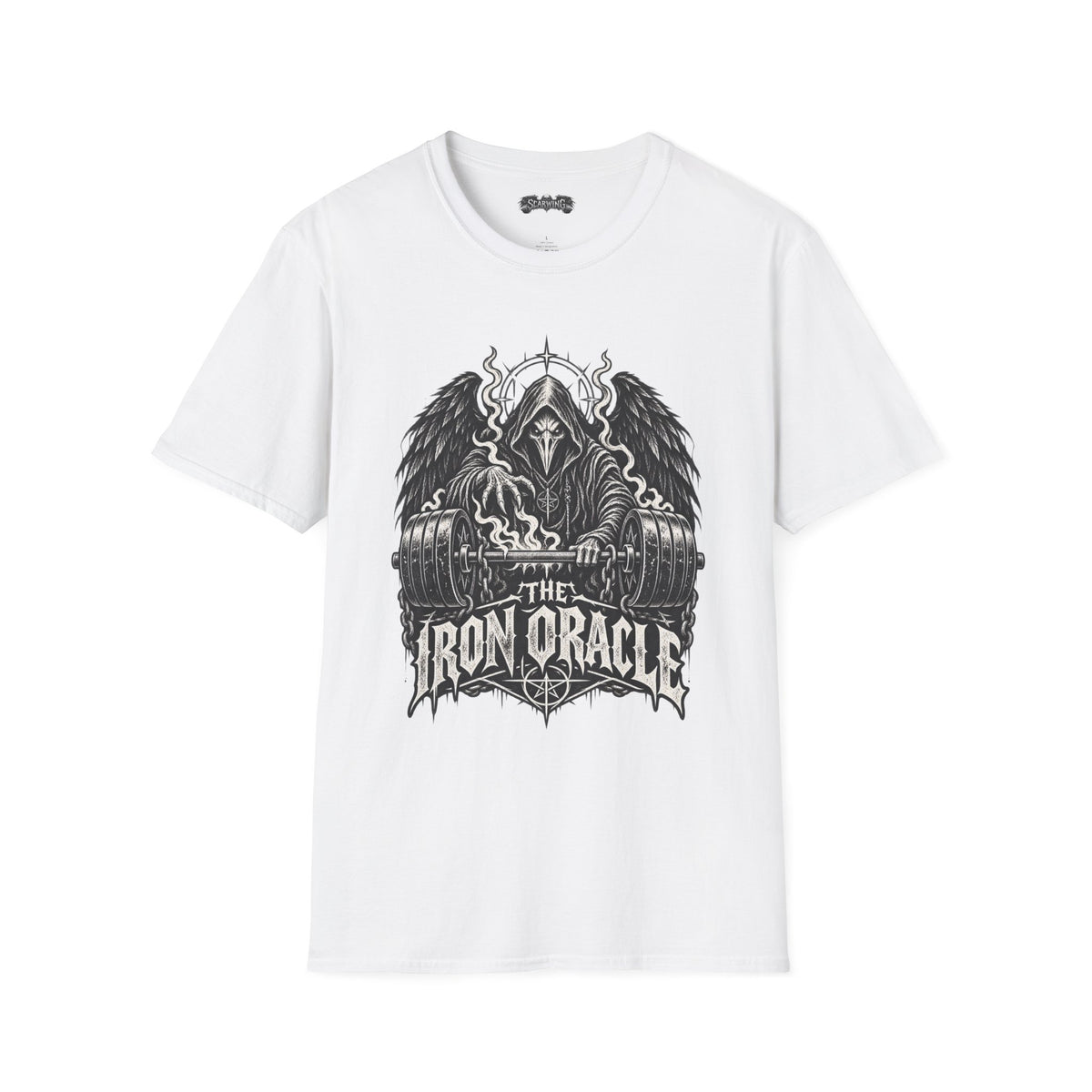 the iron oracle Scarwing shirt