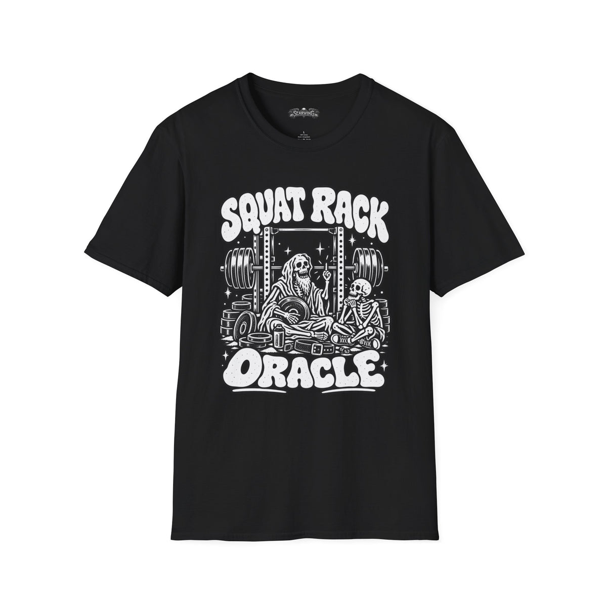 squat rack Scarwing shirt