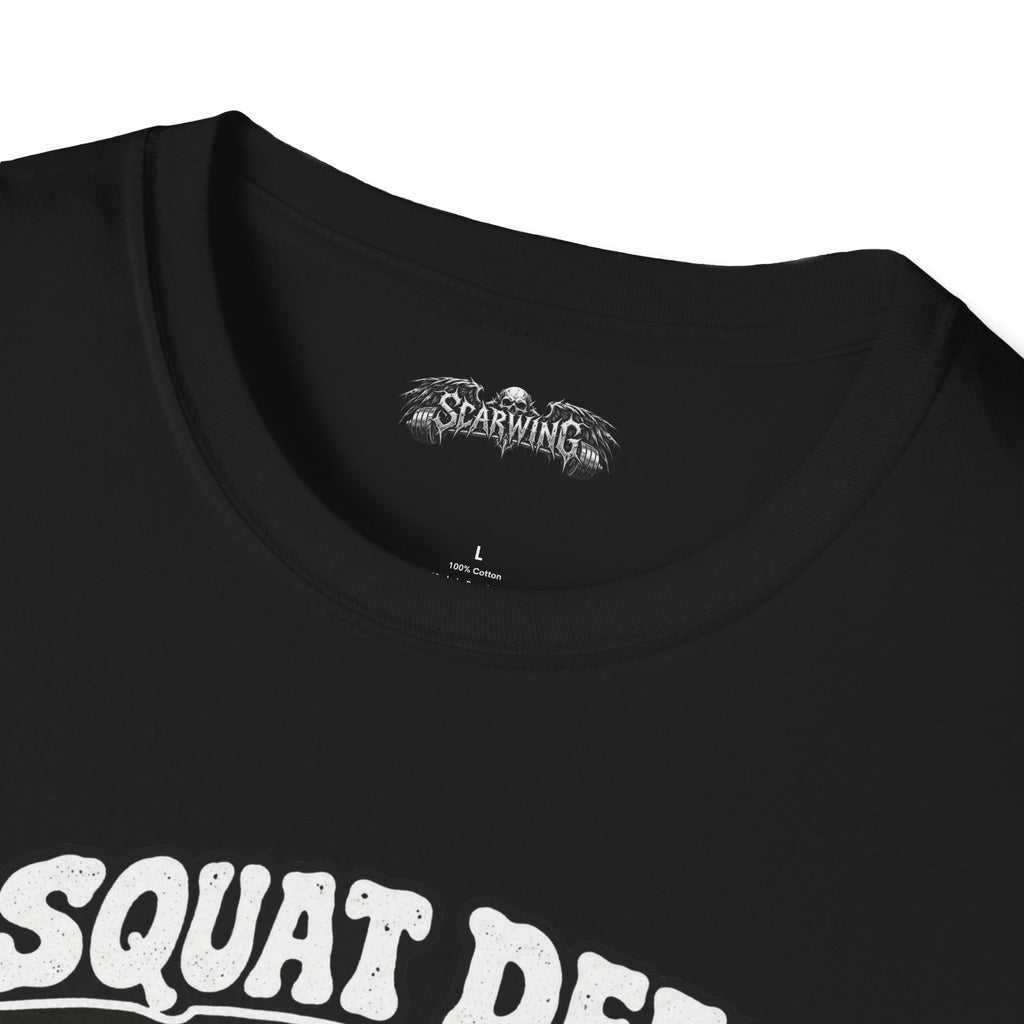 squat deep Scarwing shirt