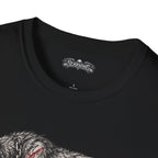 walking wolf Scarwing shirt