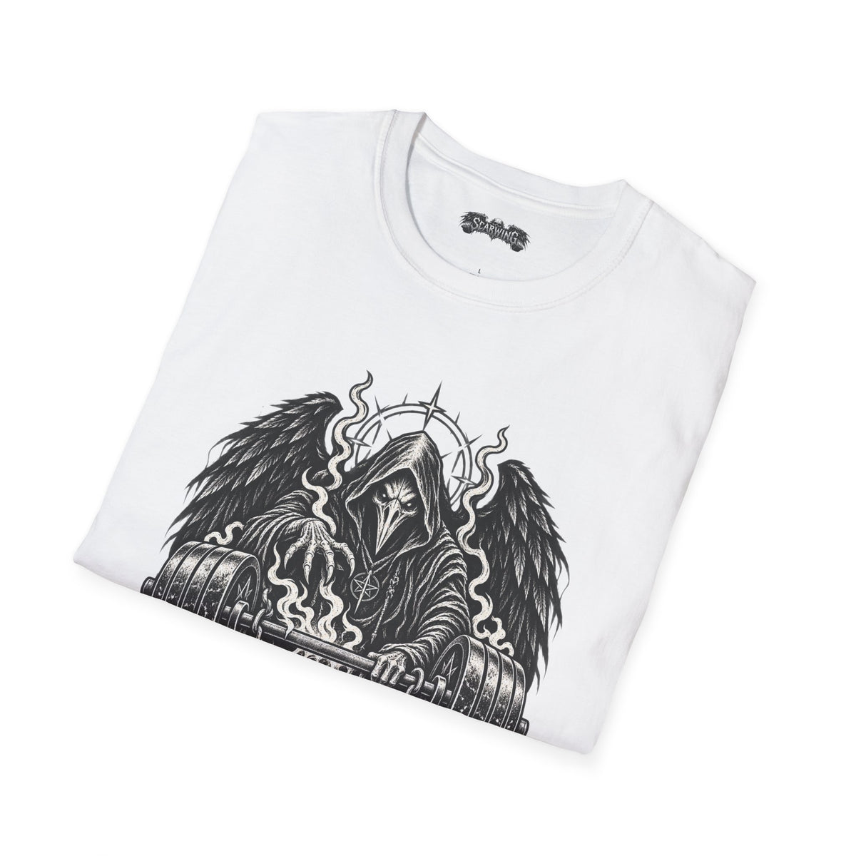 the iron oracle Scarwing shirt