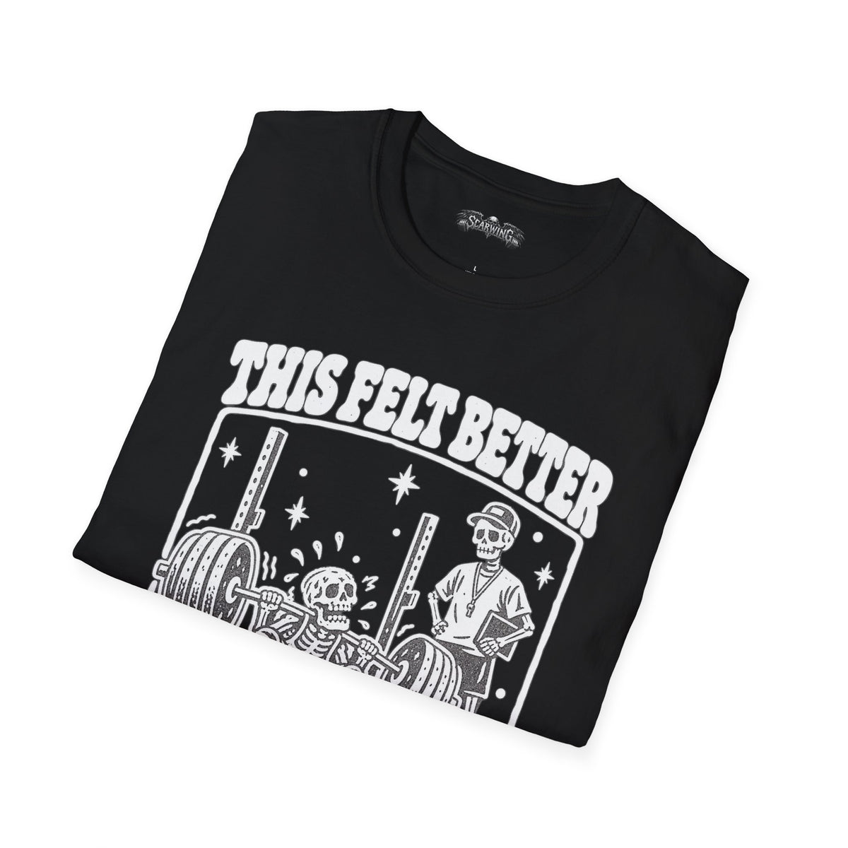 warm up Scarwing shirt
