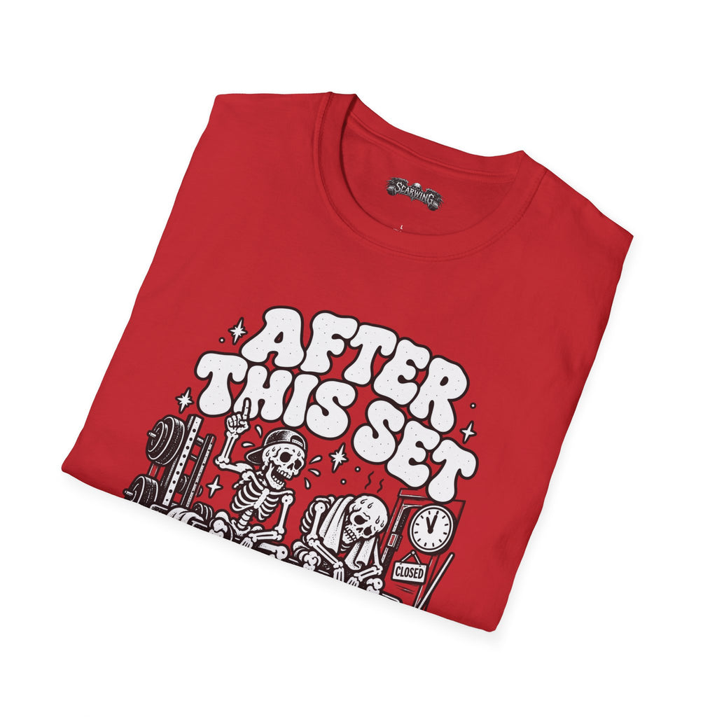after this set Scarwing shirt