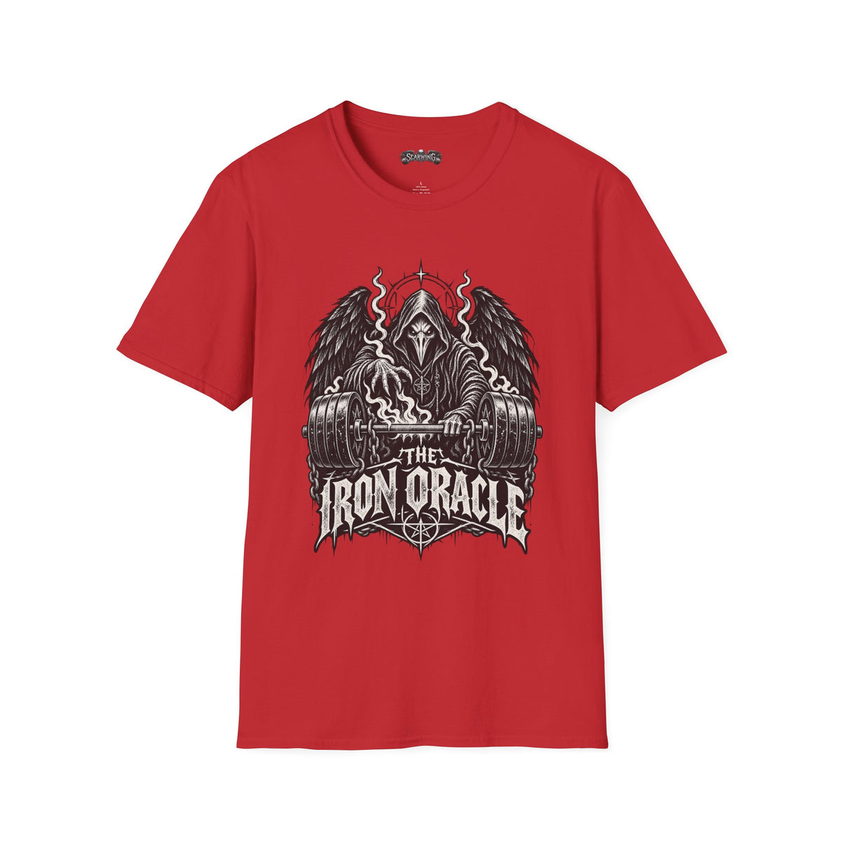 the iron oracle Scarwing shirt
