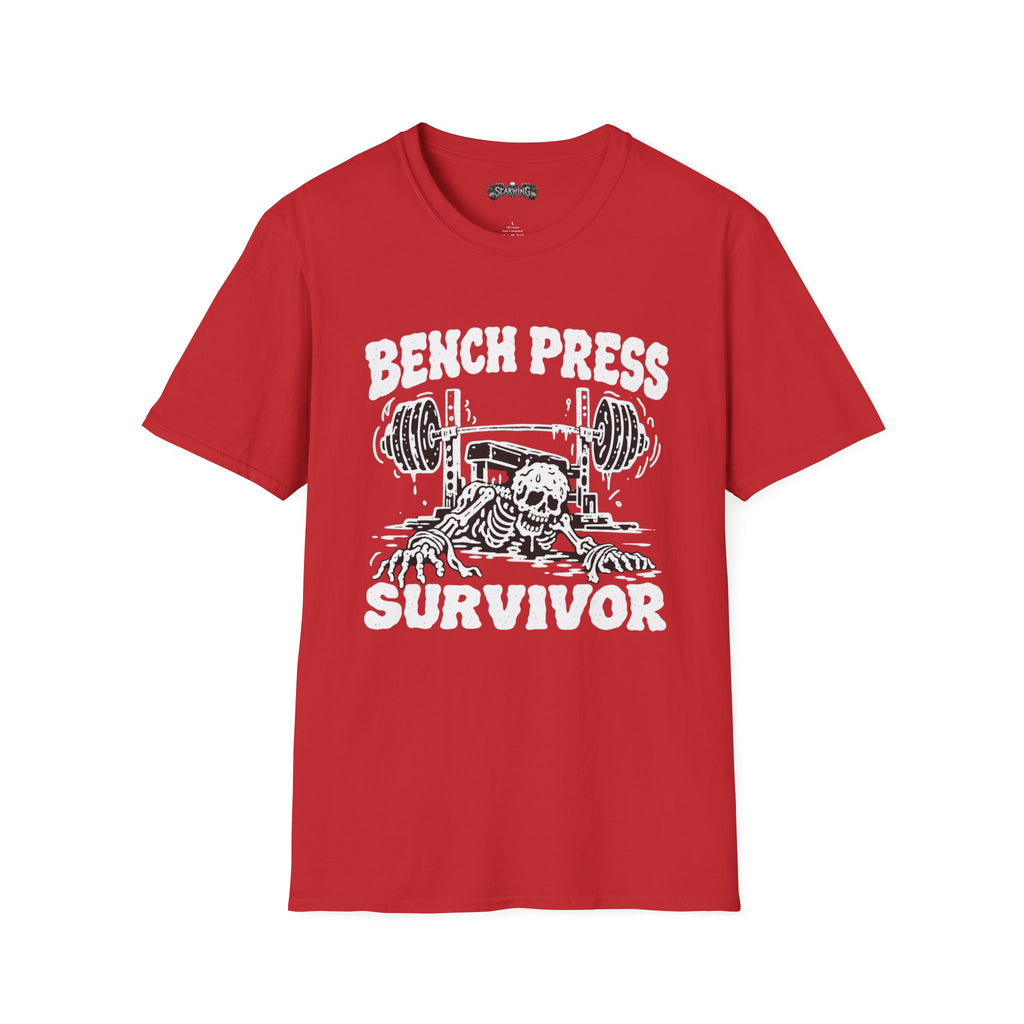 bench press Scarwing shirt