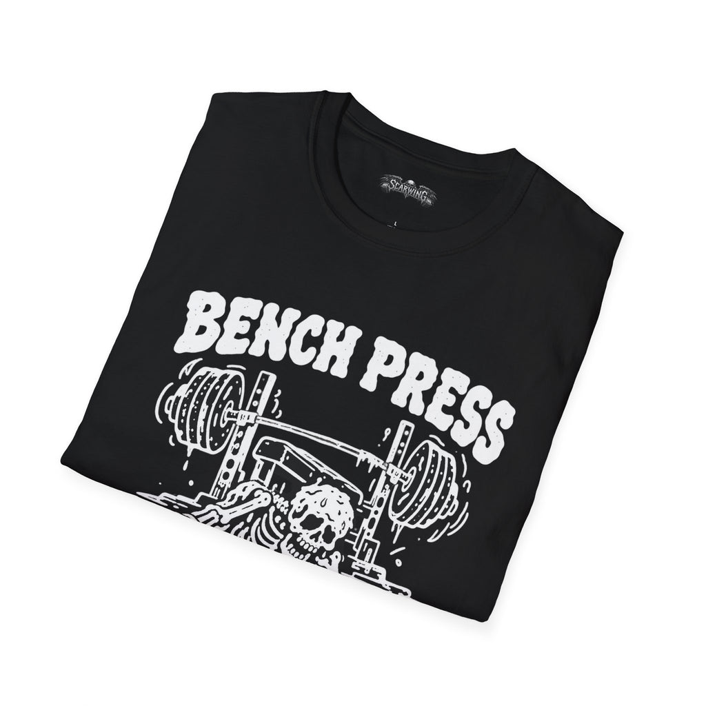 bench press Scarwing shirt