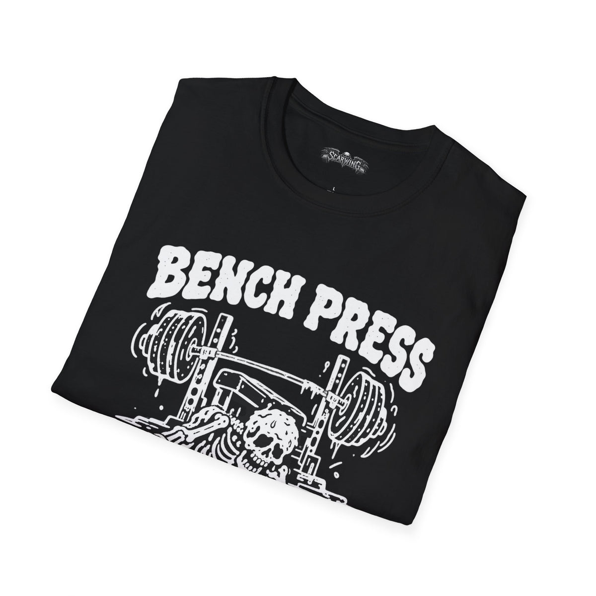 bench press Scarwing shirt