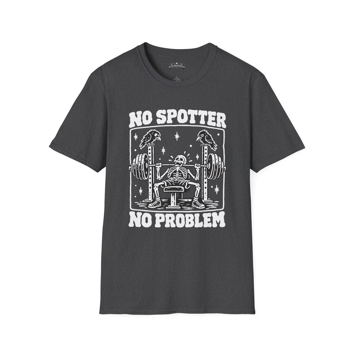 no spotter Scarwing shirt
