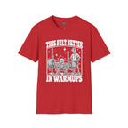 warm up Scarwing shirt