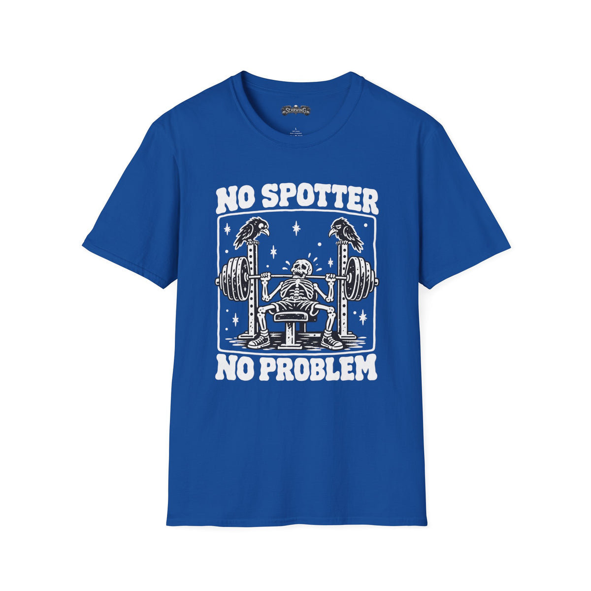 no spotter Scarwing shirt