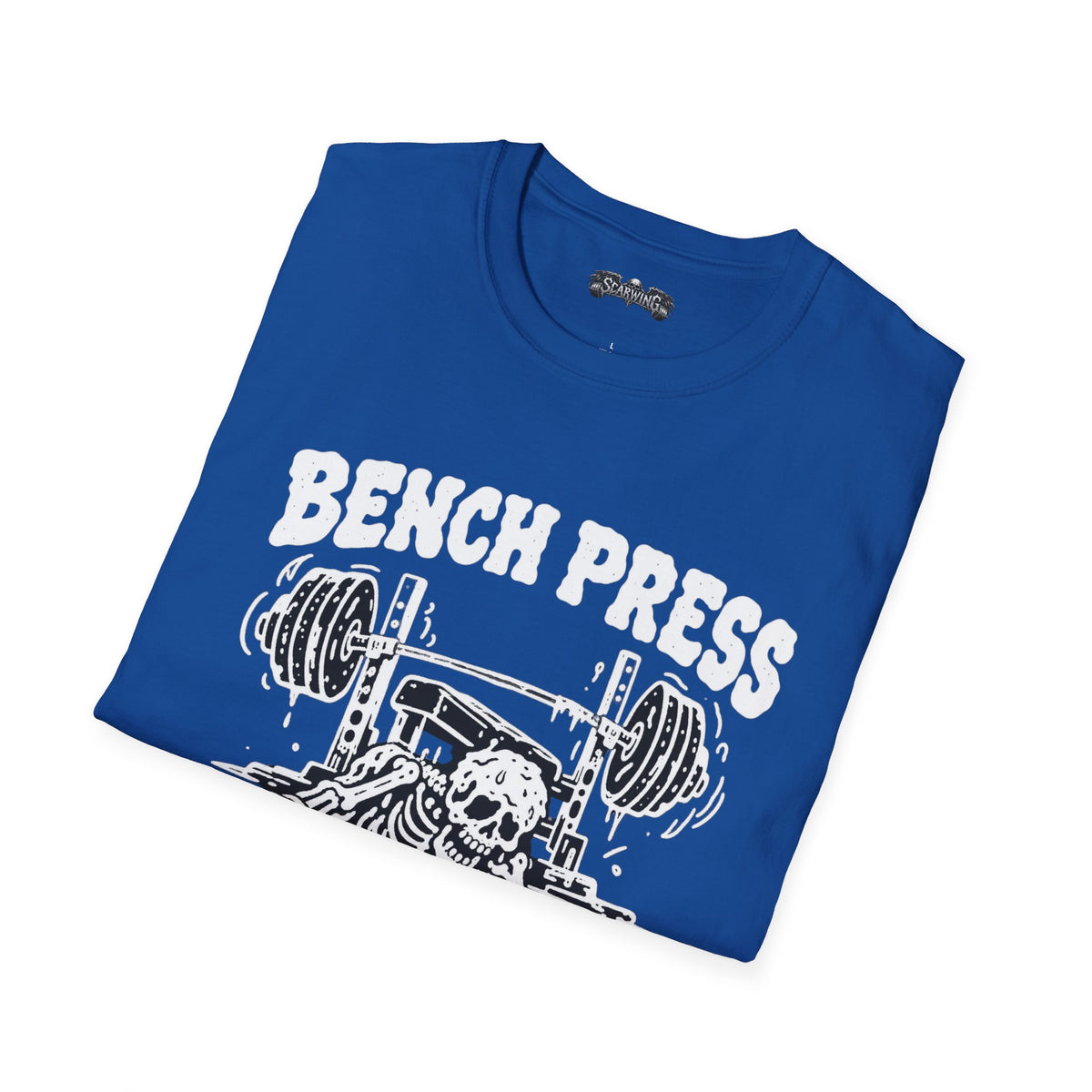 bench press Scarwing shirt