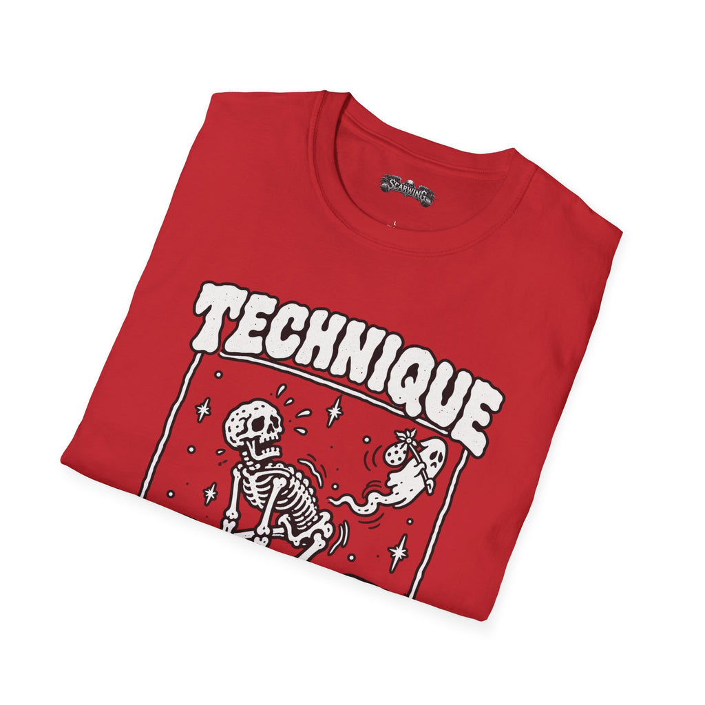 left Scarwing shirt