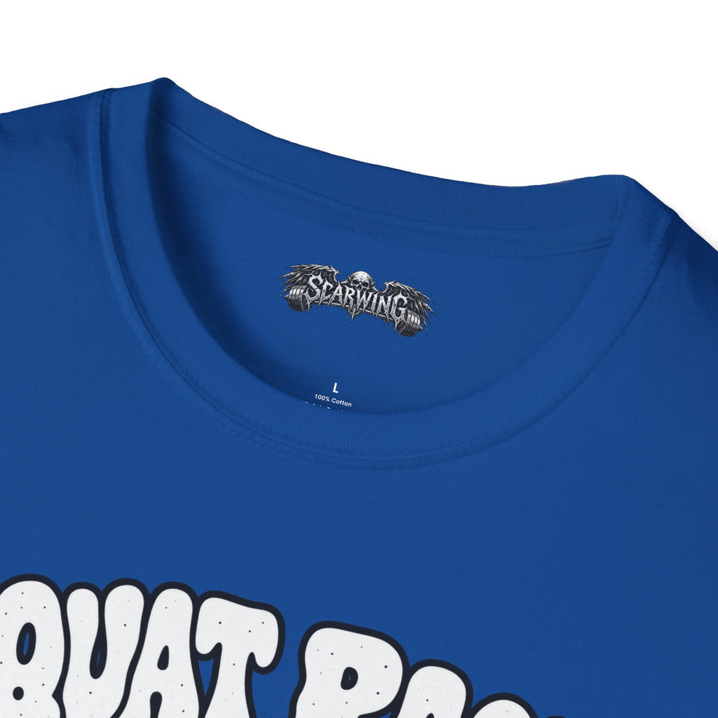 squat rack Scarwing shirt