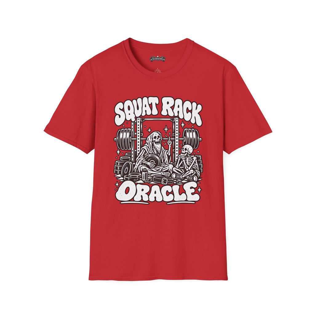 squat rack Scarwing shirt