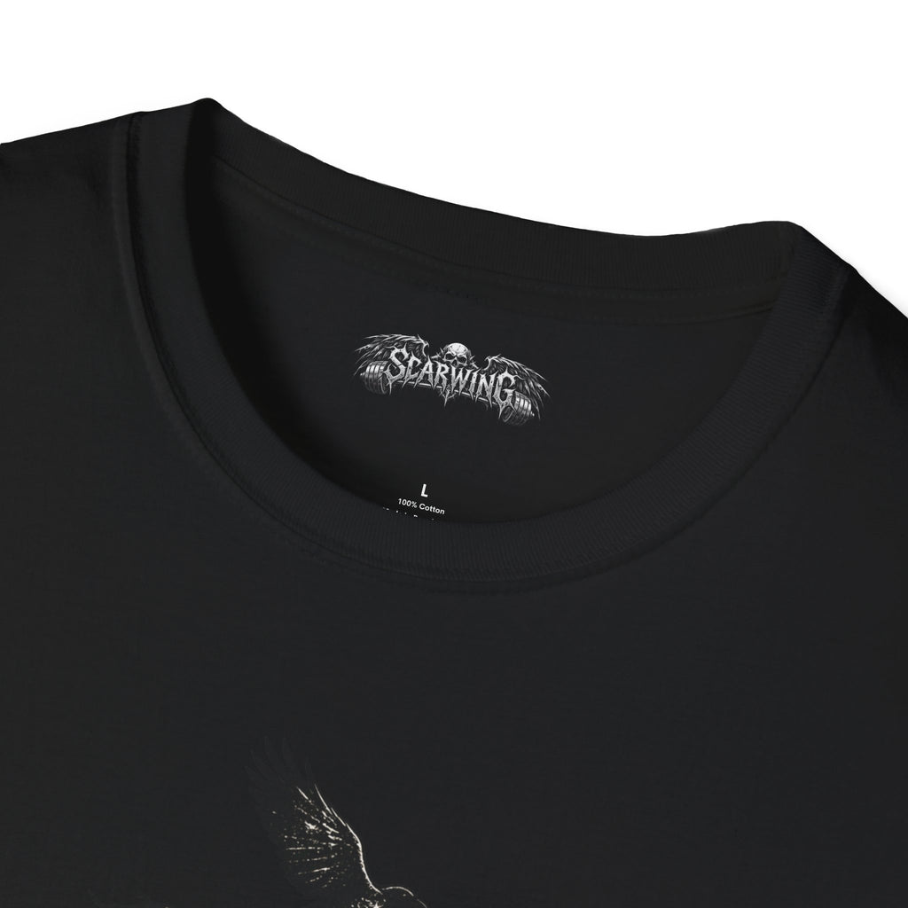 dragging Scarwing shirt