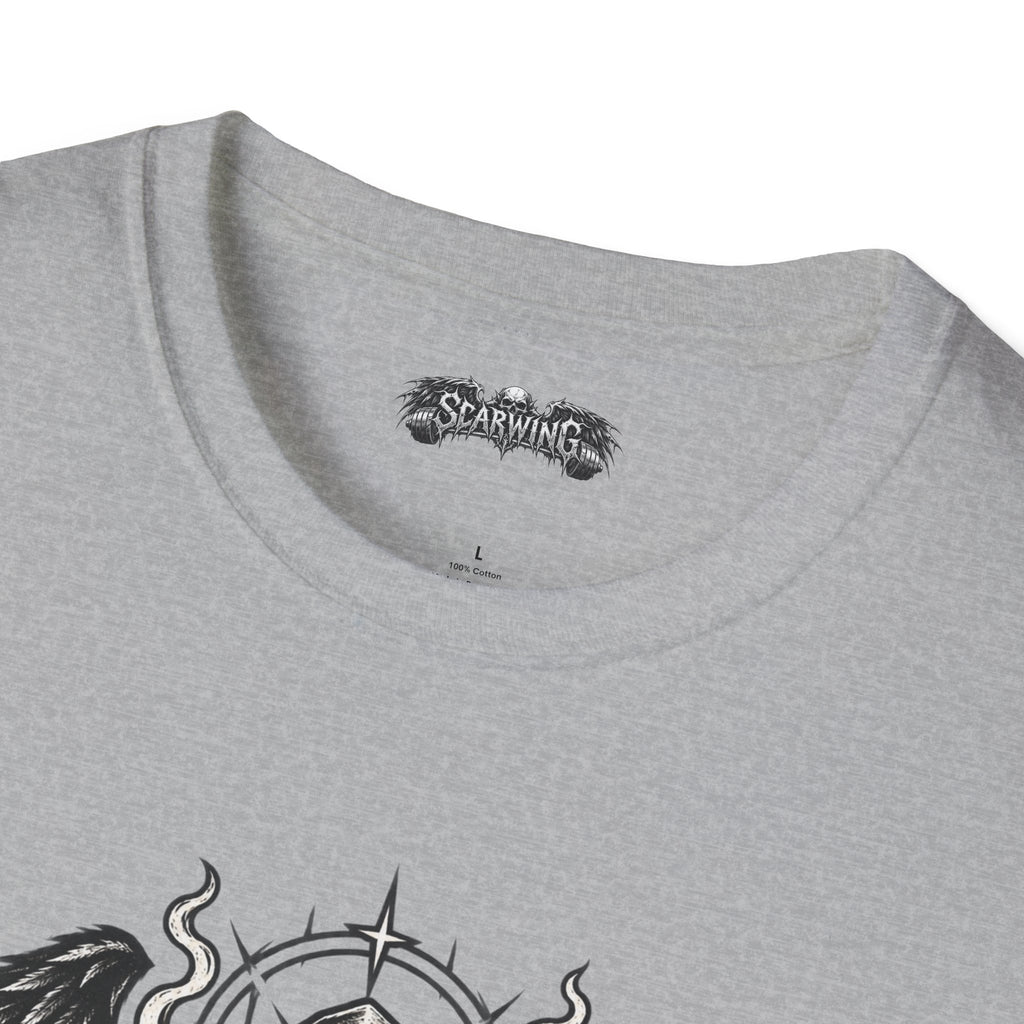 the iron oracle Scarwing shirt