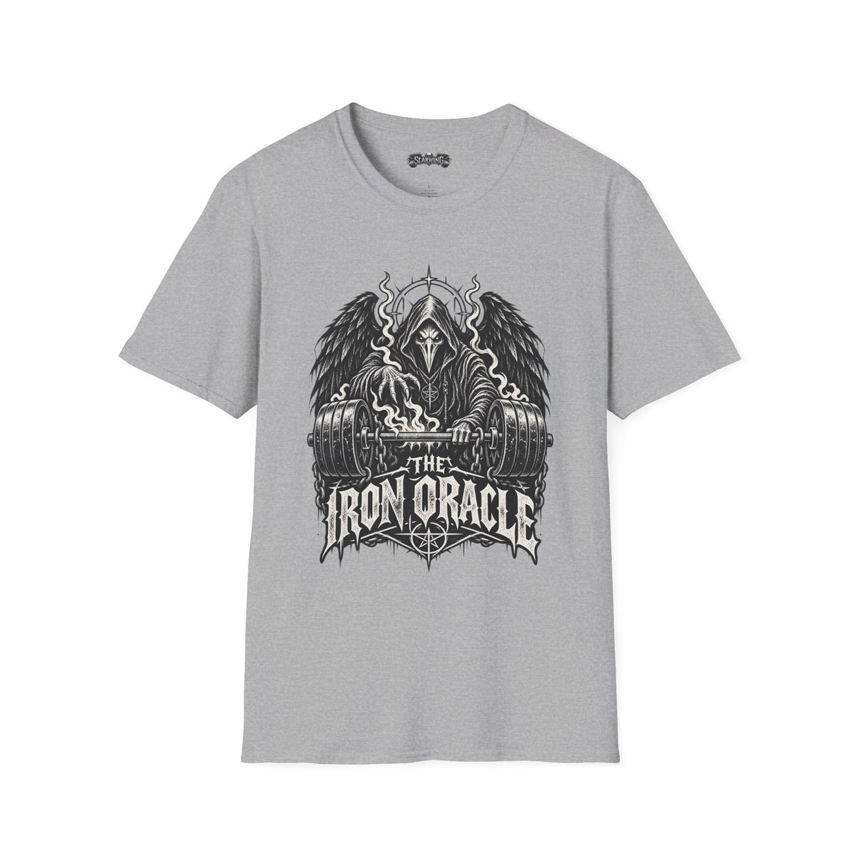 the iron oracle Scarwing shirt