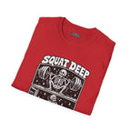 squat deep Scarwing shirt