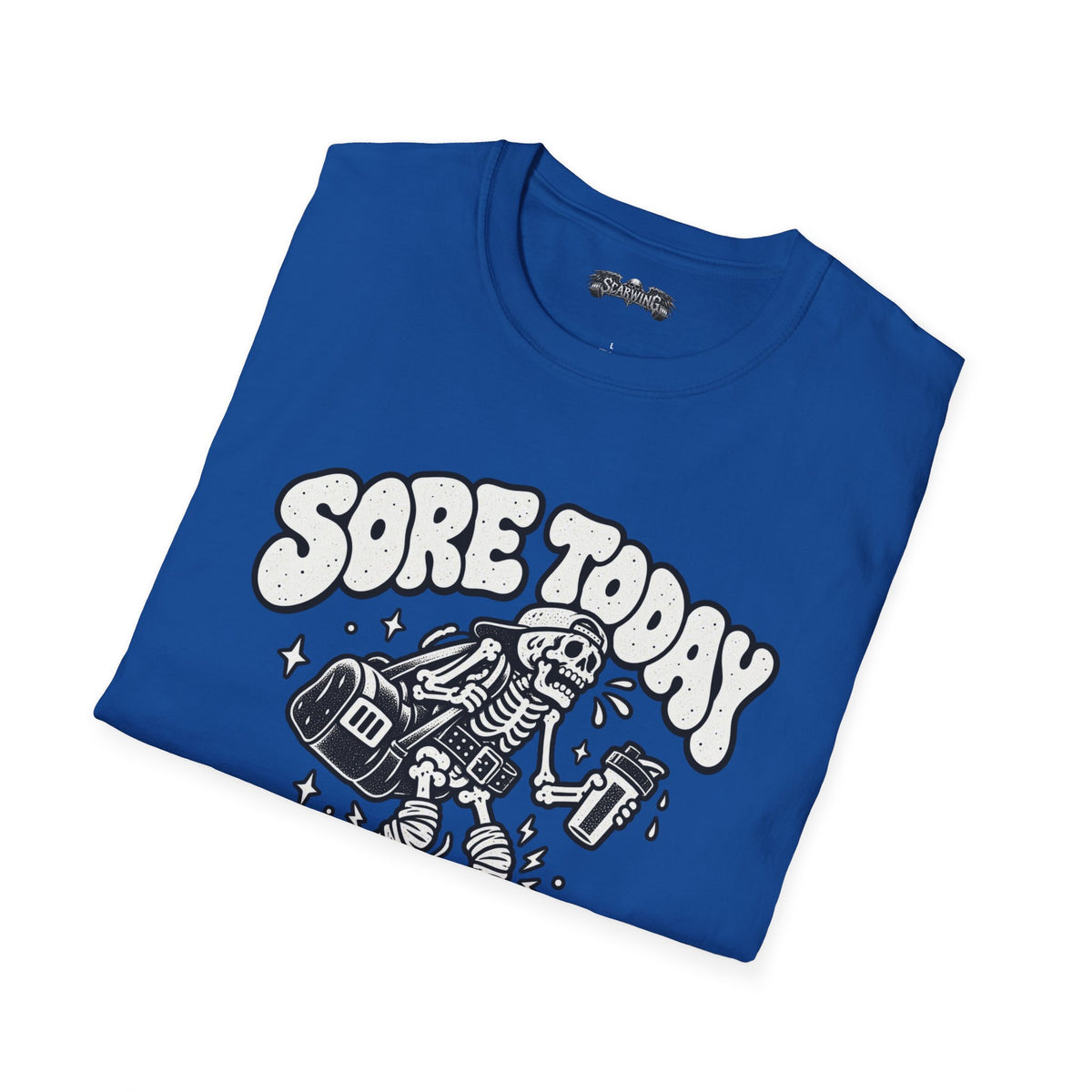 sore today Scarwing shirt