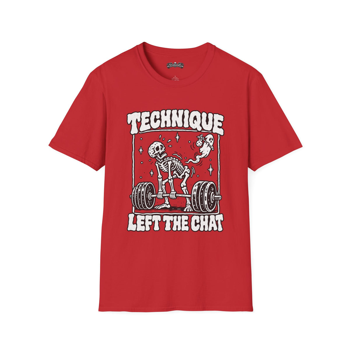left Scarwing shirt