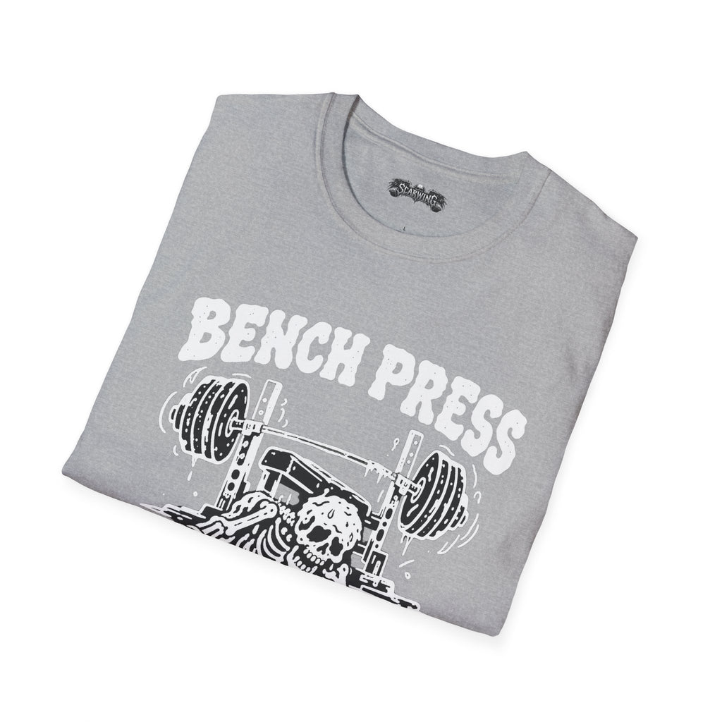 bench press Scarwing shirt
