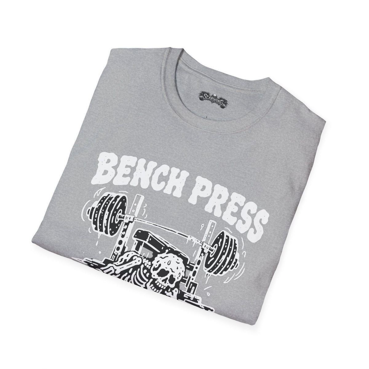 bench press Scarwing shirt