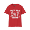 plate math Scarwing shirt