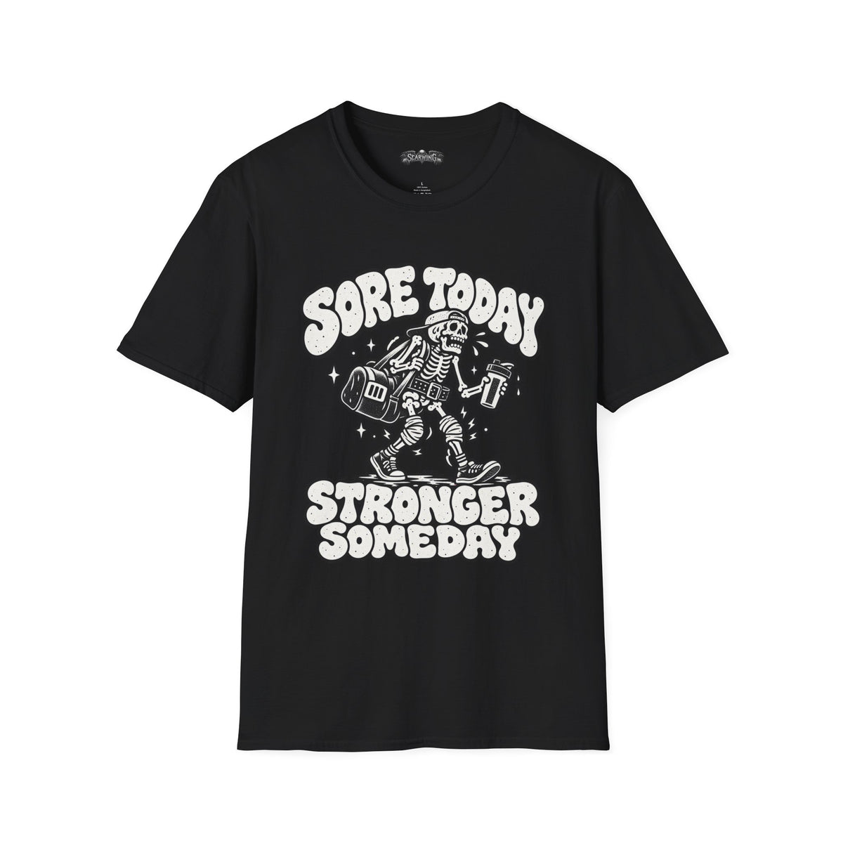 sore today Scarwing shirt