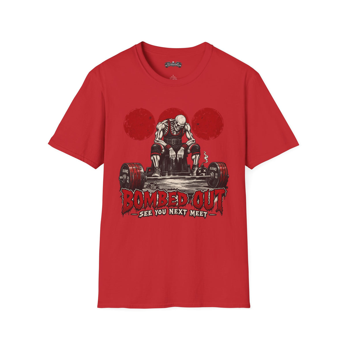 bomb outed Scarwing shirt
