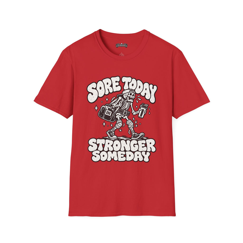 sore today Scarwing shirt