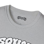 squat snack  Scarwing shirt