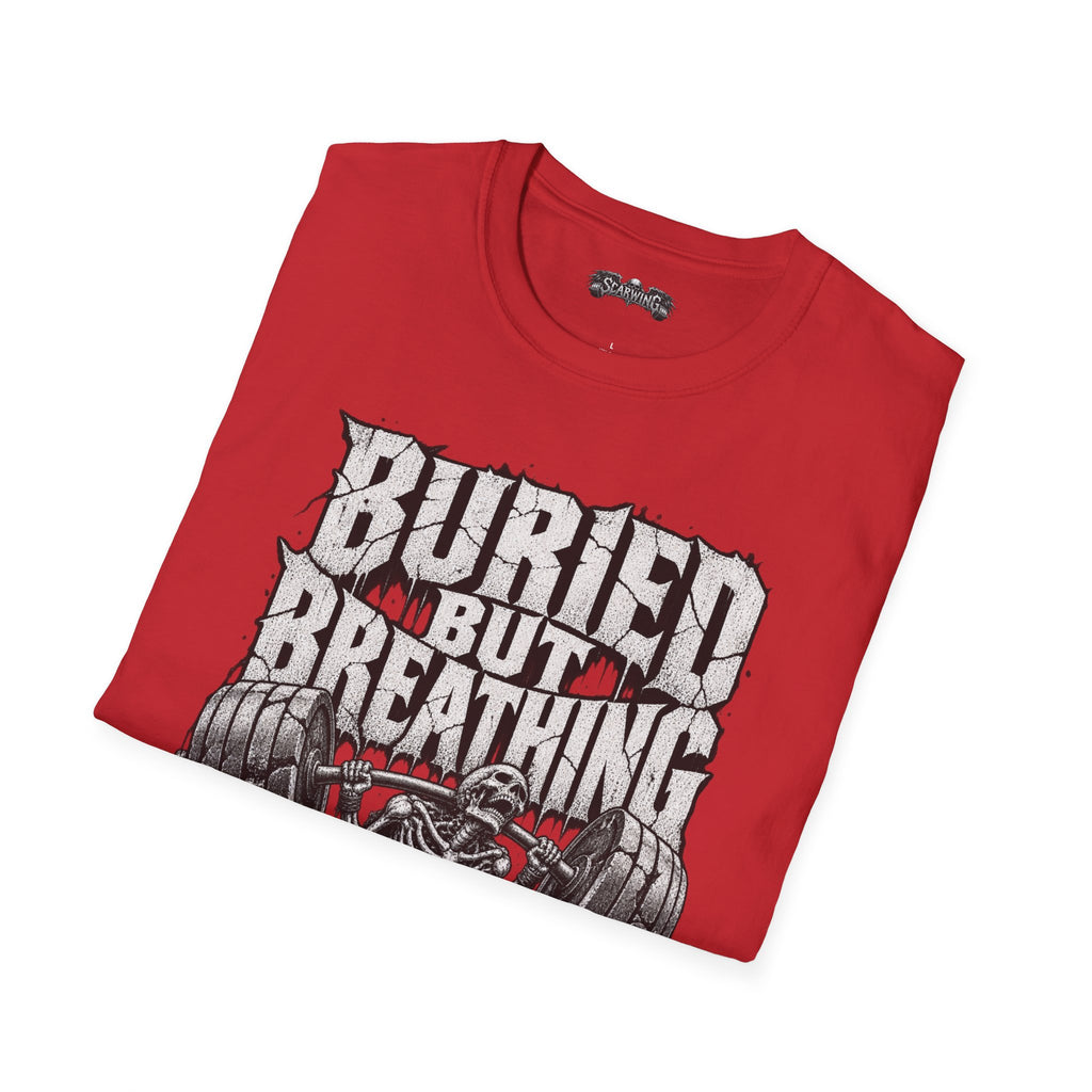 squat of Scarwing shirt