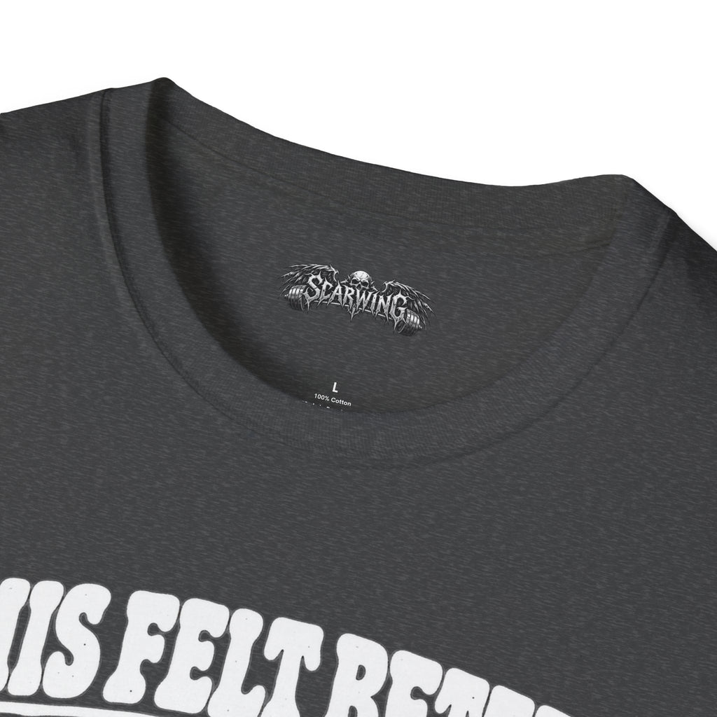warm up Scarwing shirt