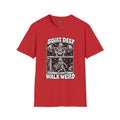 squat deep Scarwing shirt