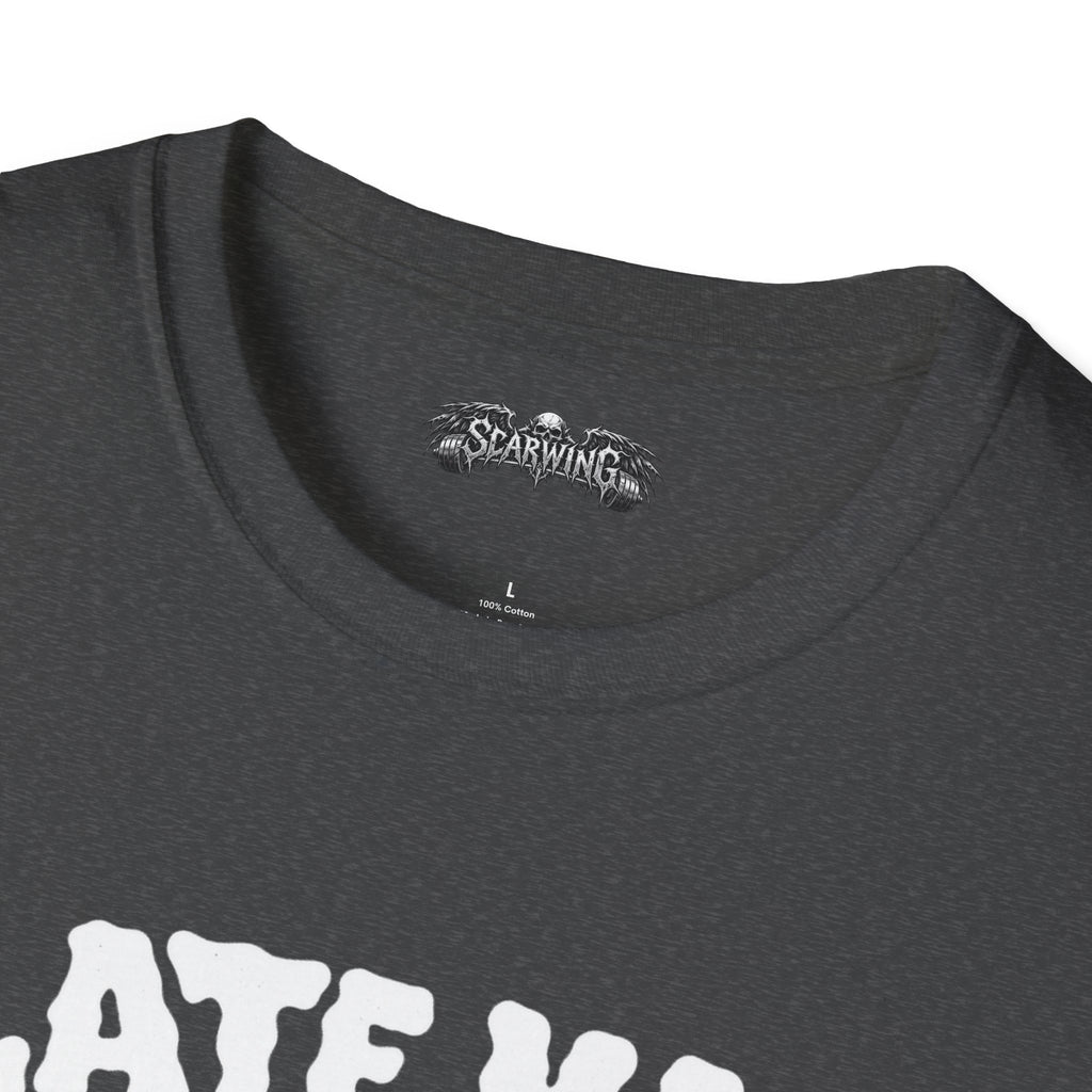 plate math Scarwing shirt