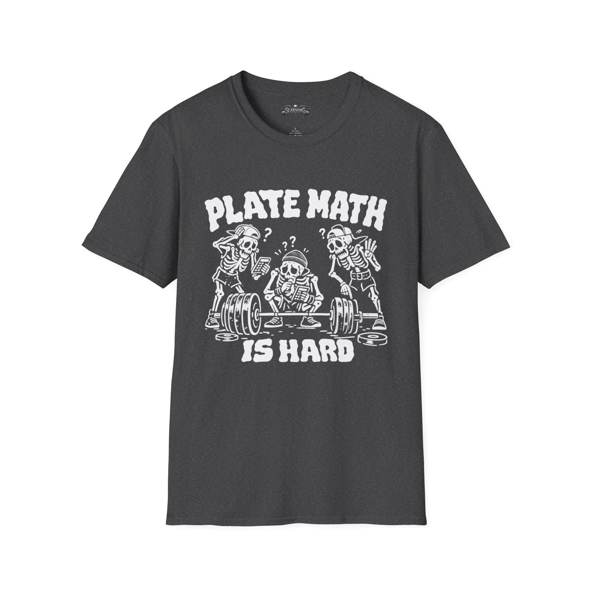 plate math Scarwing shirt