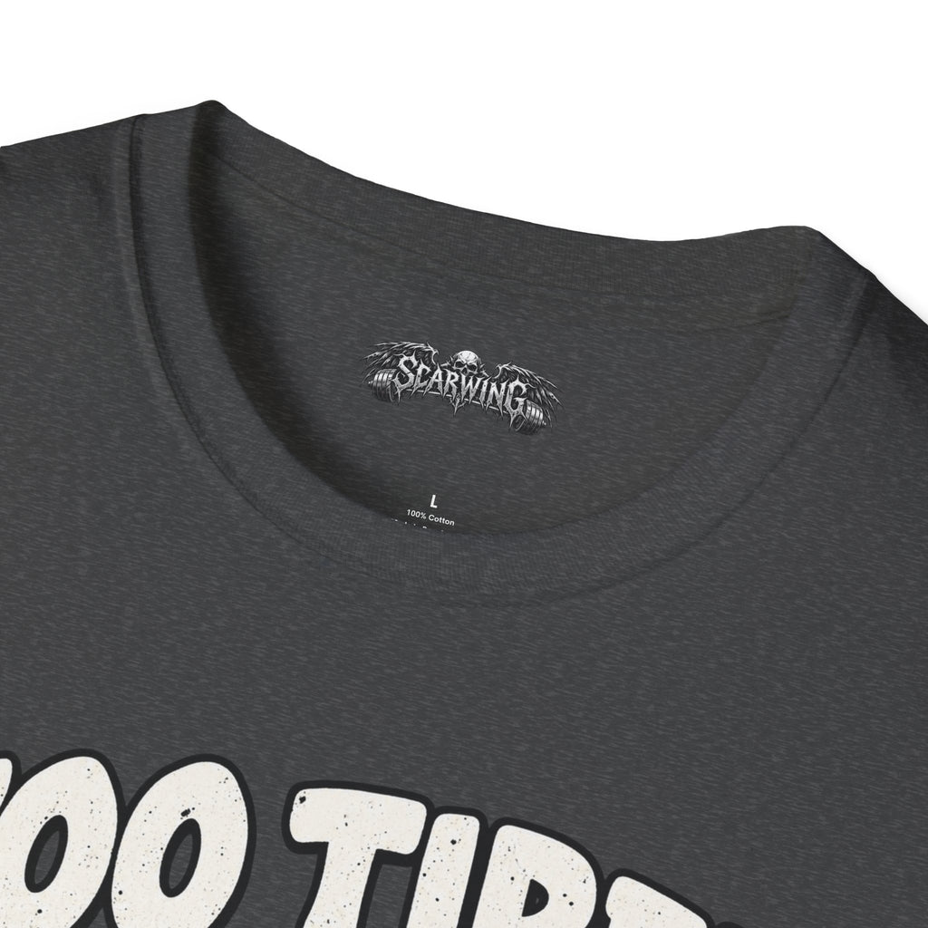 too tired Scarwing shirt