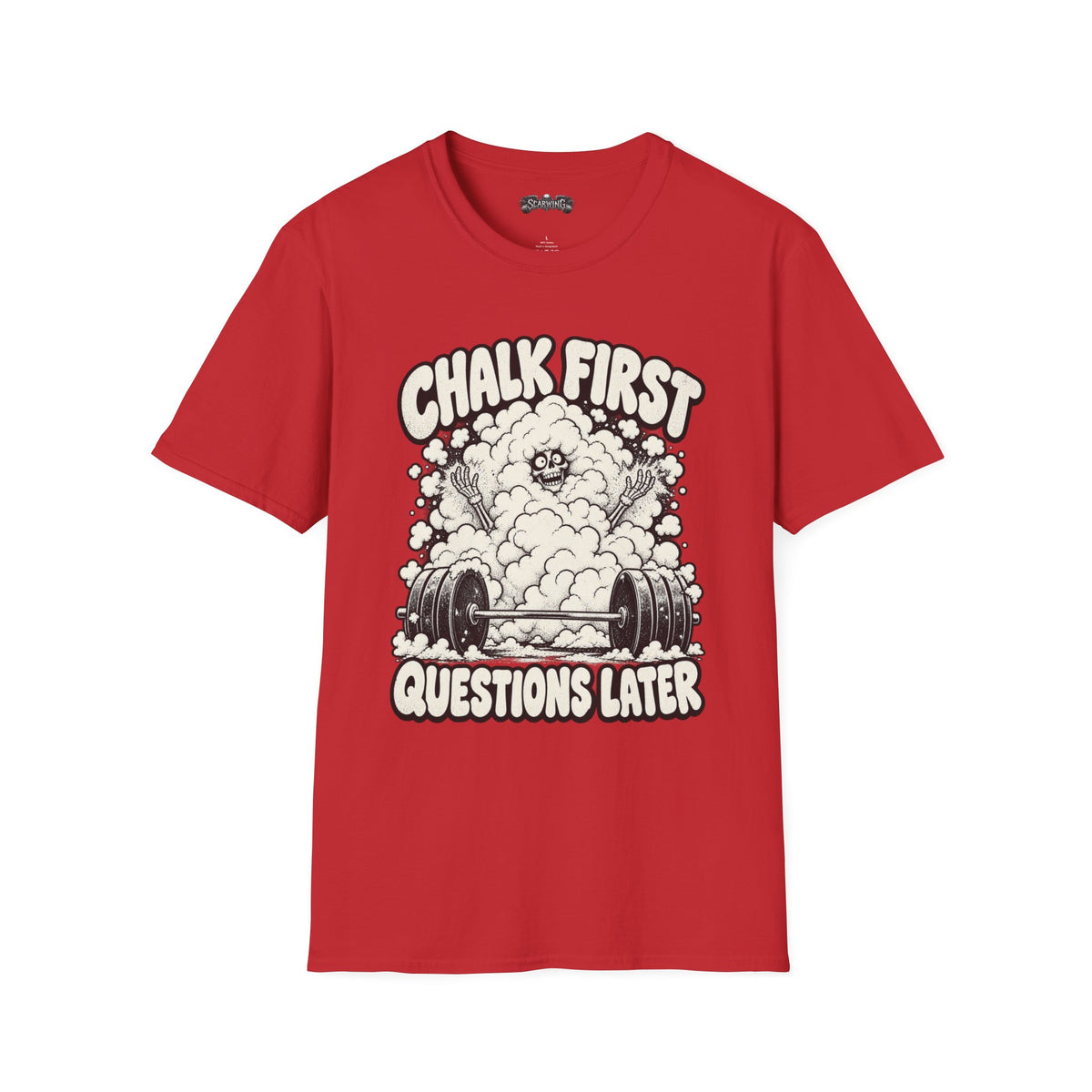 chalk  Scarwing shirt