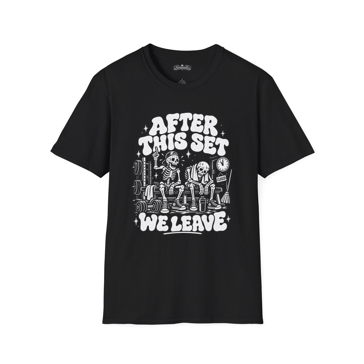 after this set Scarwing shirt
